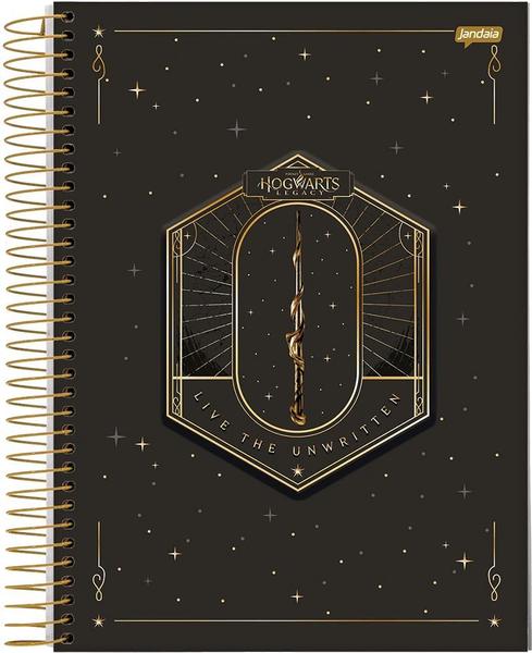 Imagem de Caderno Jandaia universitário Hogwarts Legacy 200x275mm 160f