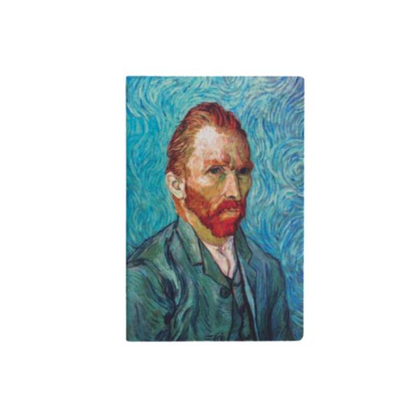 Imagem de Caderno Journal Folk Books 13,5x9 sem Pauta Auto Retrato Van Gogh