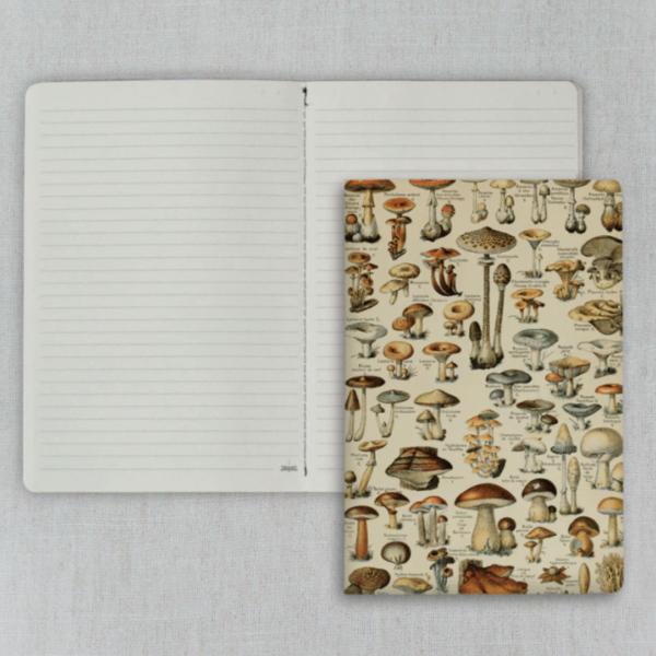 Imagem de Caderno Journal Folk Books 20x13,5 Pautado Cogumelos