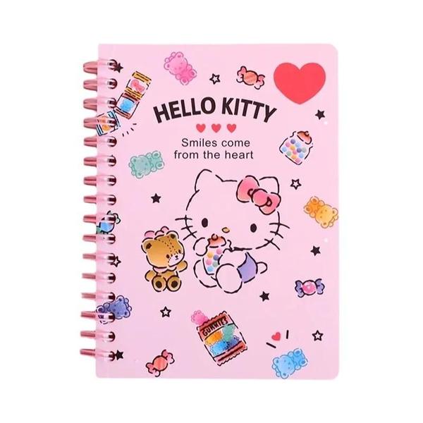 Imagem de Caderno Kawaii Sanrio A6 - Planejador Semanal My Melody, Kuromi e Cinnamoroll