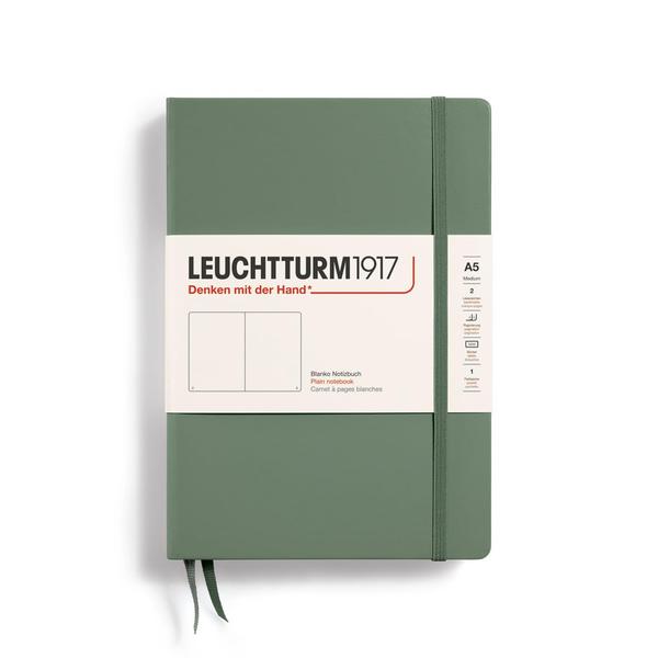 Imagem de Caderno LEUCHTTURM1917 Capa dura média A5 251 páginas verde-oliva