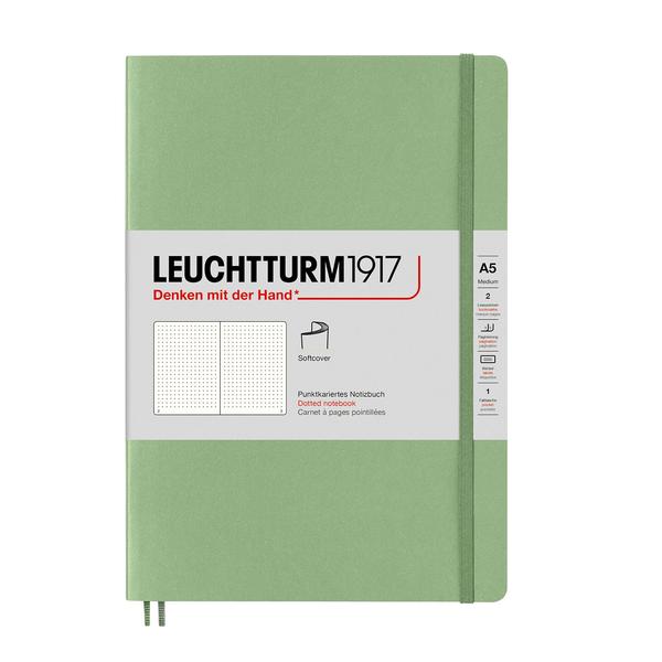 Imagem de Caderno LEUCHTTURM1917 Capa mole média A5 123 páginas numeradas