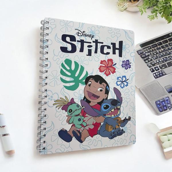 Imagem de Caderno Lillo & Stitch Universitário 10 Matérias Capa Dura