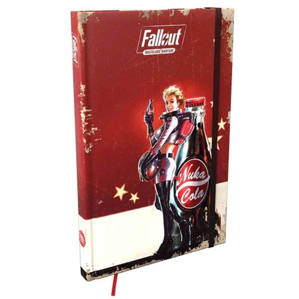 Imagem de Caderno Modiphius Fallout Wasteland Warfare Nuka, capa dura