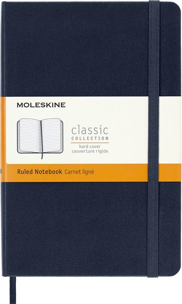 Imagem de Caderno Moleskine Classic, capa dura, azul safira médio