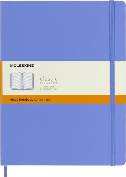 Imagem de Caderno Moleskine Classic com capa dura XL azul hortênsia