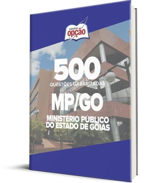 Imagem de Caderno MP-GO - 500 Questões Gabaritadas