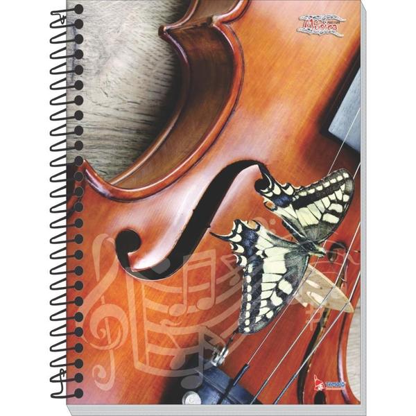 Imagem de Caderno Musica 8 Capas 64 Folhas 63G. UNIV.