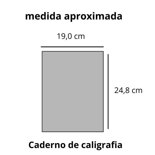 Imagem de Caderno numero 1 caligrafia pauta verde 40f 70g - tamoio