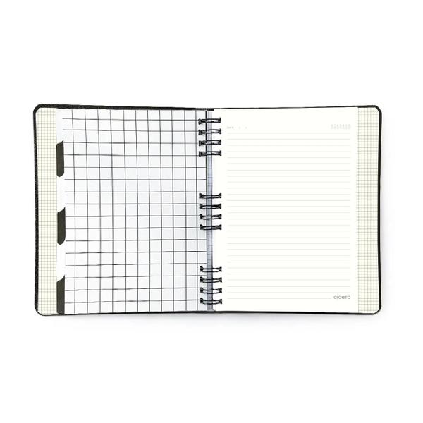 Imagem de Caderno Organizador Duo Kraft Pautado & Pontado 17X24 Linha E Ponto