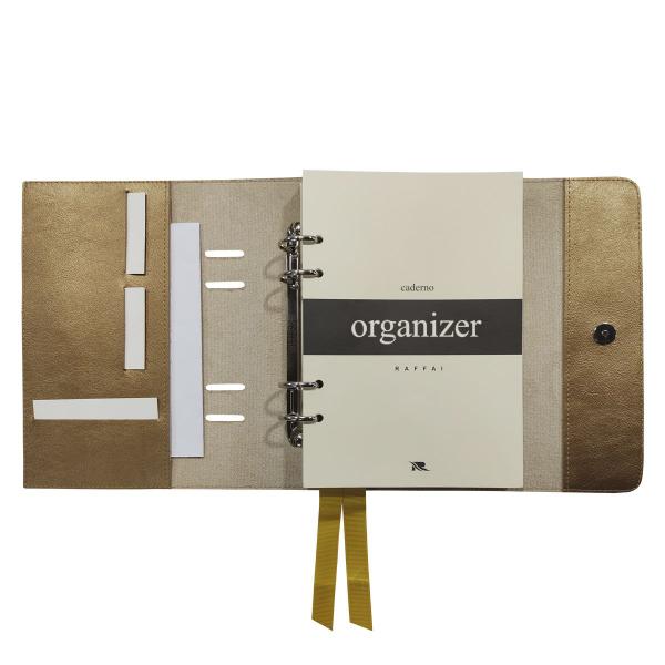 Imagem de Caderno Organizer 128-R Personalizado Raffai Couros