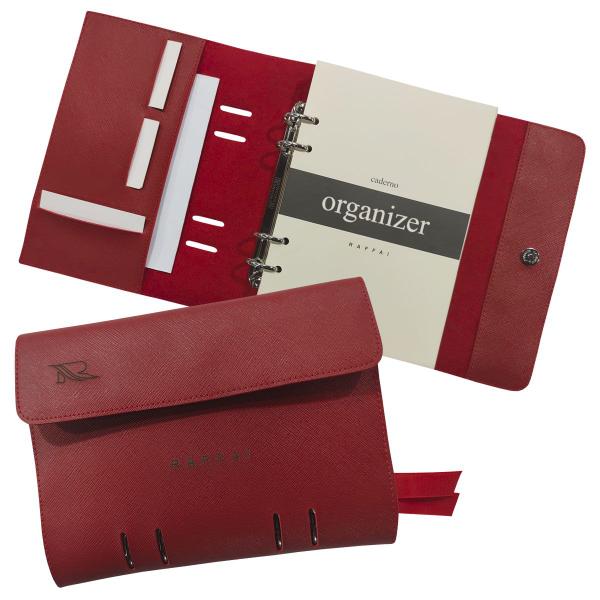 Imagem de Caderno Organizer 128-R Personalizado Raffai Couros