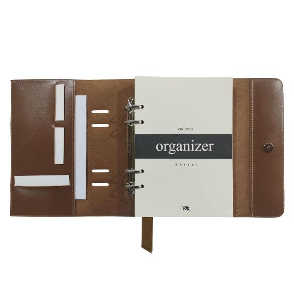 Imagem de Caderno Organizer 128-R Raffai Couros