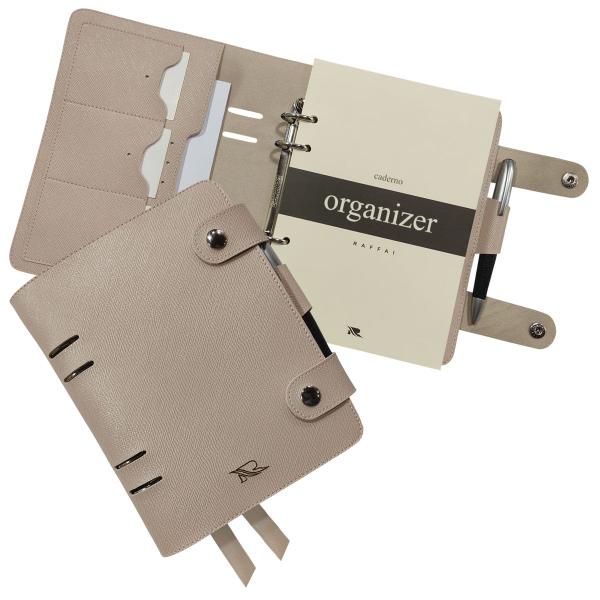 Imagem de Caderno Organizer 142-R Personalizado Raffai Couros