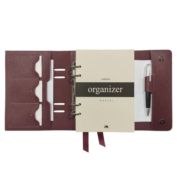 Imagem de Caderno Organizer 147-R Raffai Couros