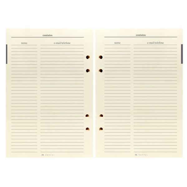 Caderno Organizer Couro 127-R Personalizado Raffai Couros Imagem de Caderno Organizer Couro 127-R Personalizado Raffai Couros