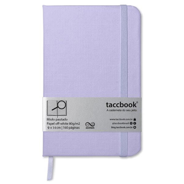 Imagem de Caderno Pautado taccbook Roxo (pastel) 14x21 Ríg.