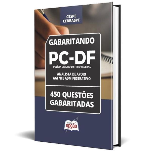 Imagem de Caderno Pcdf 2024 Analista Apoio Às Atividades Policiais