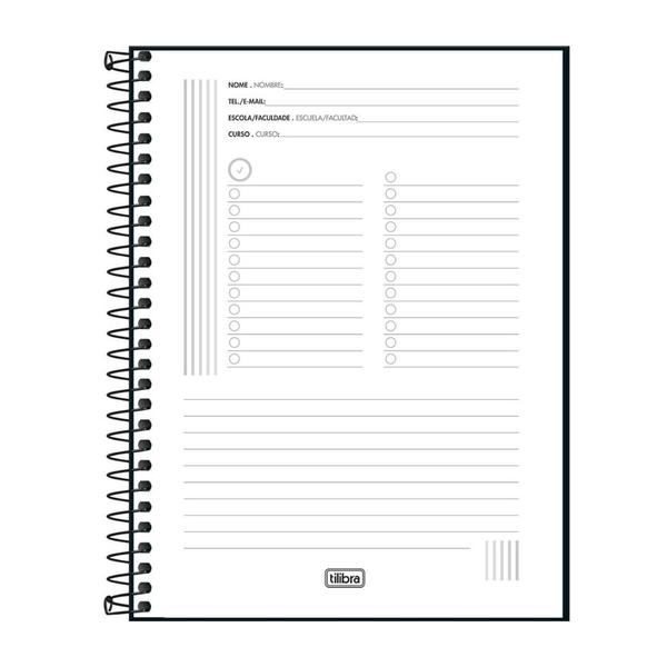 Imagem de Caderno Pequeno 1/4 Organizer 80 Folhas  - Tilibra