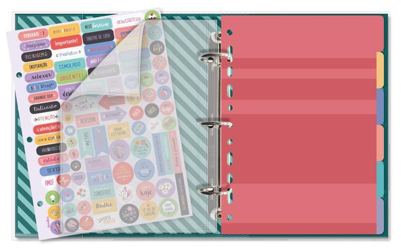 Imagem de Caderno  Planner Argolado Fina Ideia