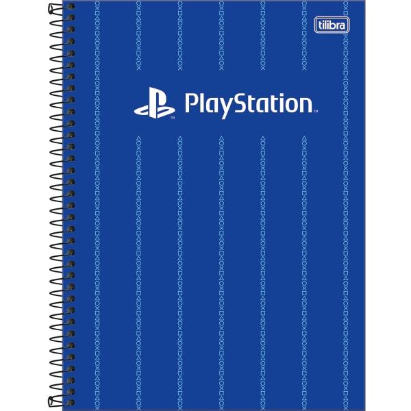 Imagem de Caderno Playstation Espiral 80 F Universitário Capa Dura 1 M