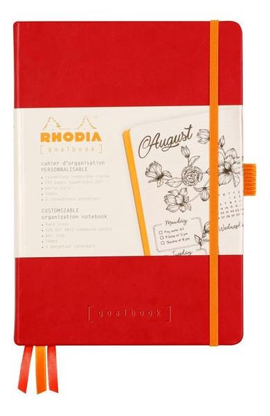 Imagem de Caderno Pontilhado Goalbook A5 120 Folhas Poppy Rhodia