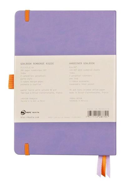 Imagem de Caderno Pontilhado Goalbook Rhodia A5 120 Folhas Iris