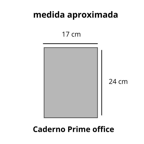 Imagem de Caderno prime office 80 folhas 17x24cm 4mt cd - redoma