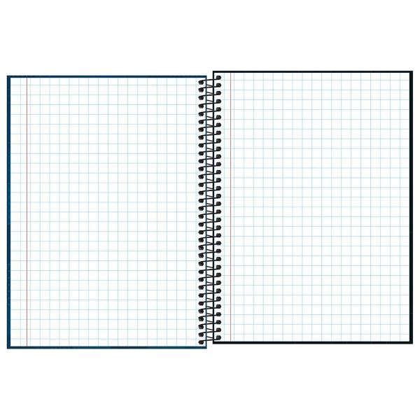 Imagem de Caderno quadriculado 7x7 espiral zip 80 folhas Tilibra