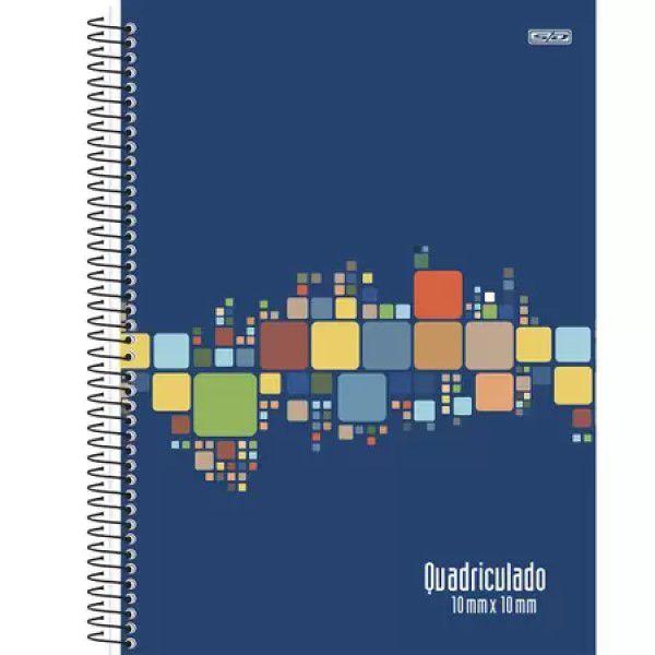 Imagem de Caderno quadriculado São Domingos universitário 10x10mm 80fl