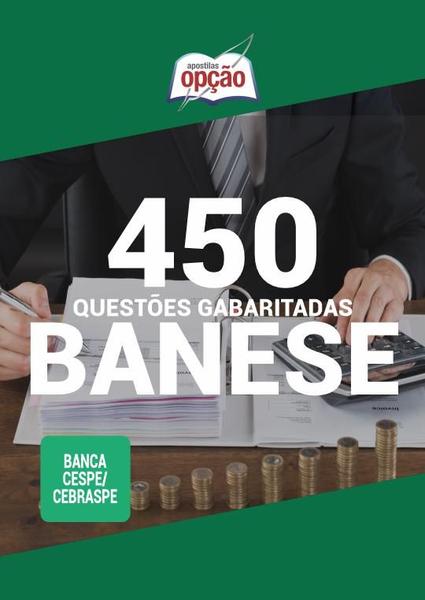 Imagem de Caderno Questões BANESE - 450 Questões Gabaritadas