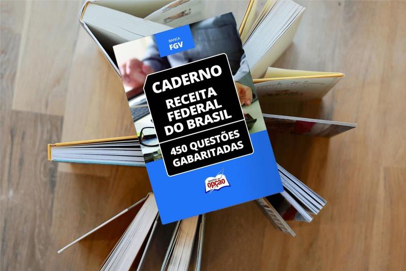 Imagem de Caderno Receita Federal - Questões Gabaritadas