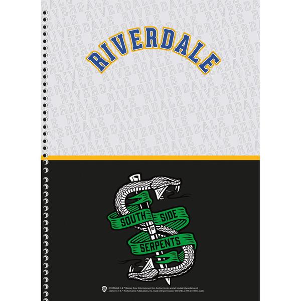 Imagem de Caderno São Domingos universitário Riverdale pops 80 folhas