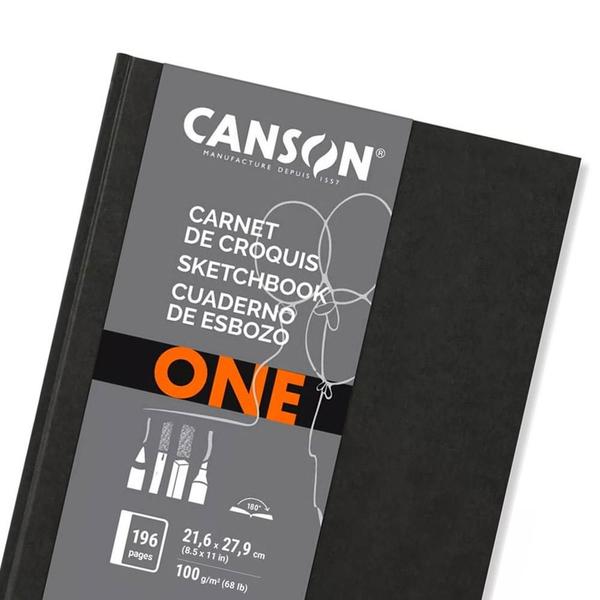 Imagem de Caderno Sketch Artbook One Canson A4 100g 98 Folhas