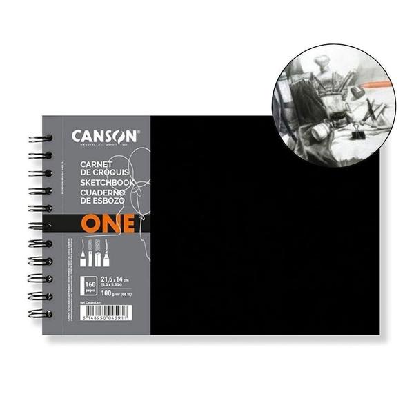 Imagem de Caderno Sketchbook Canson Art Book One A5 160Fls Costurado