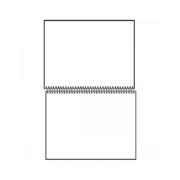 Imagem de Caderno sketchbook espiral essential académie a4 - tilibra