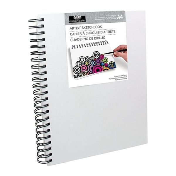 Imagem de Caderno Sketchbook Royal A4 Br 21x29.7Cm 110gr 80fls