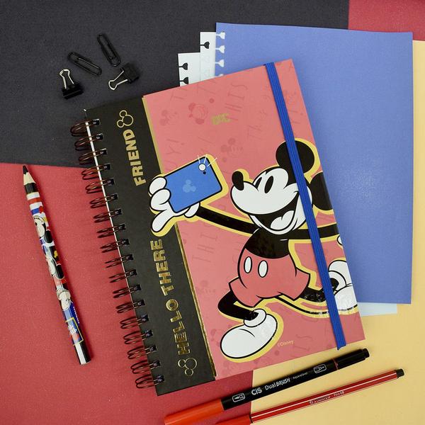 Imagem de Caderno Smart Colegial Mickey 80 folhas Dac 