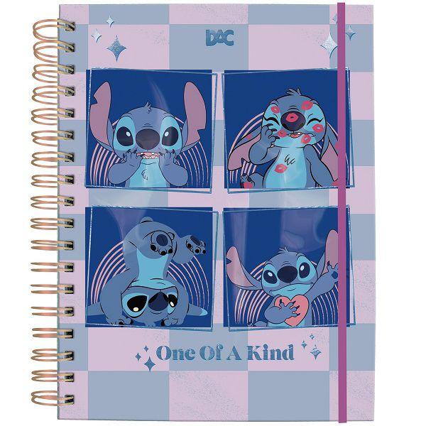 Imagem de Caderno SMART Colegial STITCH C/FOLHAS Tira e PÕE- DAC