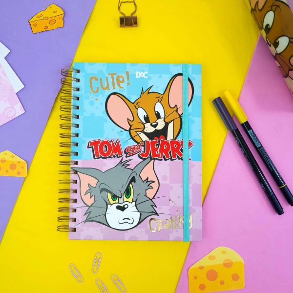 Imagem de Caderno Smart Colegial Warner Tom E Jerry C/fls Tira E Põe