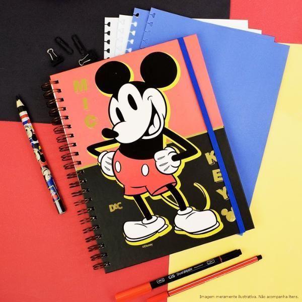 Imagem de Caderno Smart Inteligente Mickey Espiral Com 10 Divisórias