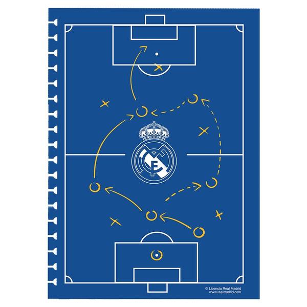 Imagem de Caderno Smart Universitário 10M 80 Folhas DAC - Real Madrid