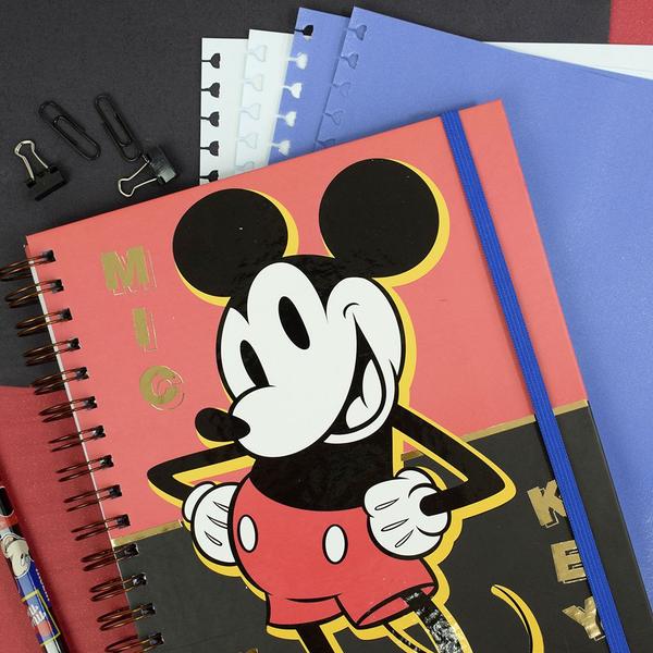 Imagem de Caderno Smart Universitário 80Fls Reposicionáveis Mickey DAC