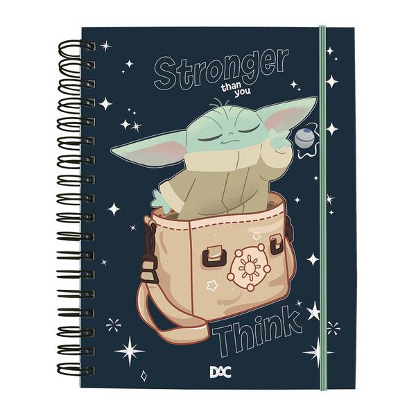 Imagem de Caderno Smart Universitário Baby Yoda Folhas Tira e Põe- DAC