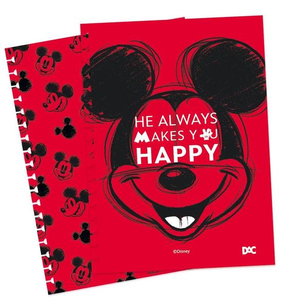 Imagem de Caderno Smart Universitário Mickey c/Folhas Tira e Põe- DAC