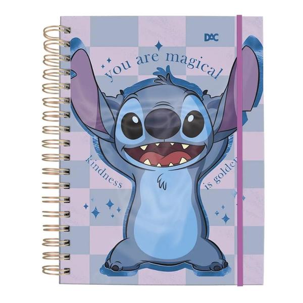 Imagem de Caderno Smart Universitário Stitch 80 Folhas - Dac