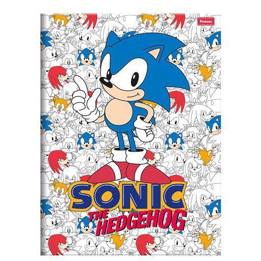 Imagem de Caderno Sonic Brochurinha Pequeno 96 Fls - Foroni - Sortido