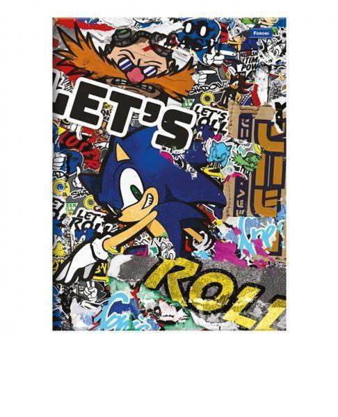 Imagem de Caderno Sonic Brochurinha Pequeno 96 Fls - Foroni - Sortido