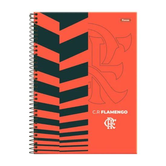 Imagem de Caderno Spiral Flamengo Universitário - 1 Matéria 80 Folhas