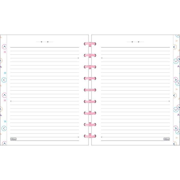 Imagem de Caderno Tilidisco Colegial Tilibra Happy 10 Matérias Com 160 Folhas